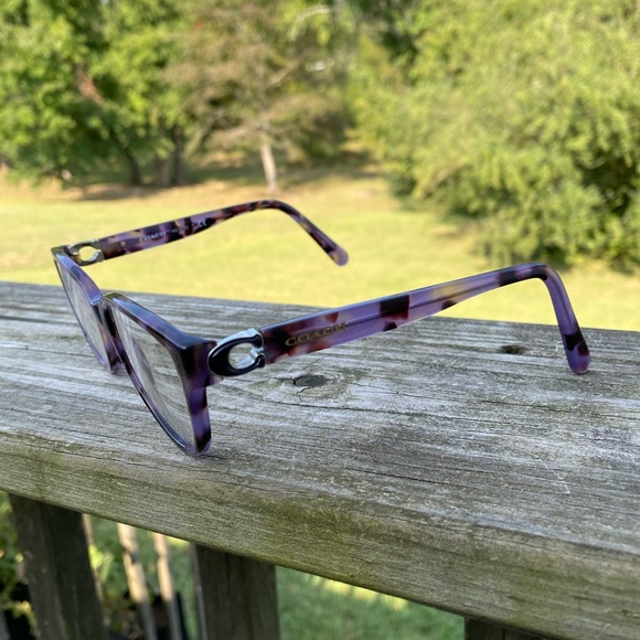 SOLD💲Coach Glasses Frames HC6153 lavender purple tortoise 51[]17 140 - Picture 4 of 14